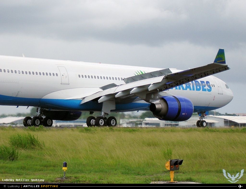 F-ORLY · Airbus A330-300, Air Caraïbes, Pointe-à-Pitre – Maryse Condé