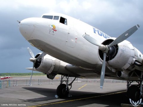 N138FS · Douglas DC-3 / C-47, Pointe-à-Pitre – Maryse Condé