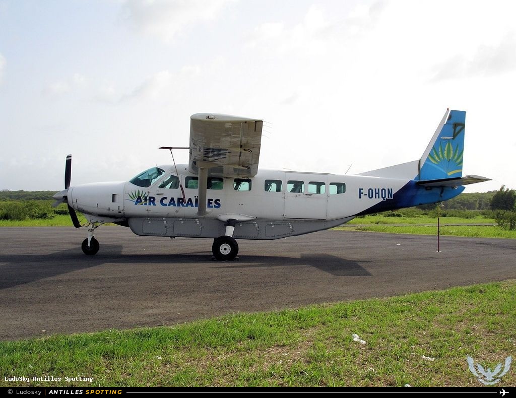 F-OHQN · Cessna 208 Caravan, Air Caraïbes, Pointe-à-Pitre – Maryse Condé
