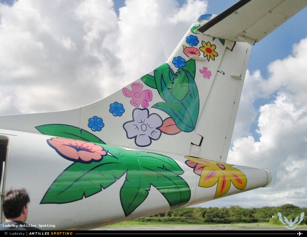F-OIJB · ATR 42-500, Air Guyane, Pointe-à-Pitre – Maryse Condé