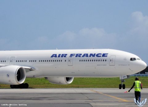 F-GSQN · Boeing 777-300ER, Pointe-à-Pitre – Maryse Condé