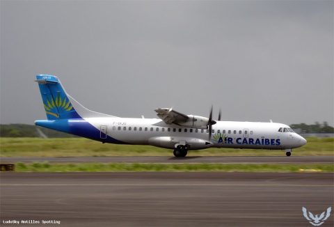 F-OIJG · ATR 72-500, Pointe-à-Pitre – Maryse Condé