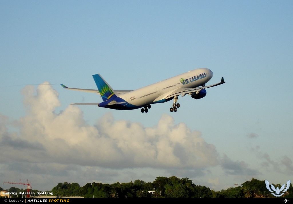 F-ORLY · Airbus A330-300, Air Caraïbes, Pointe-à-Pitre – Maryse Condé