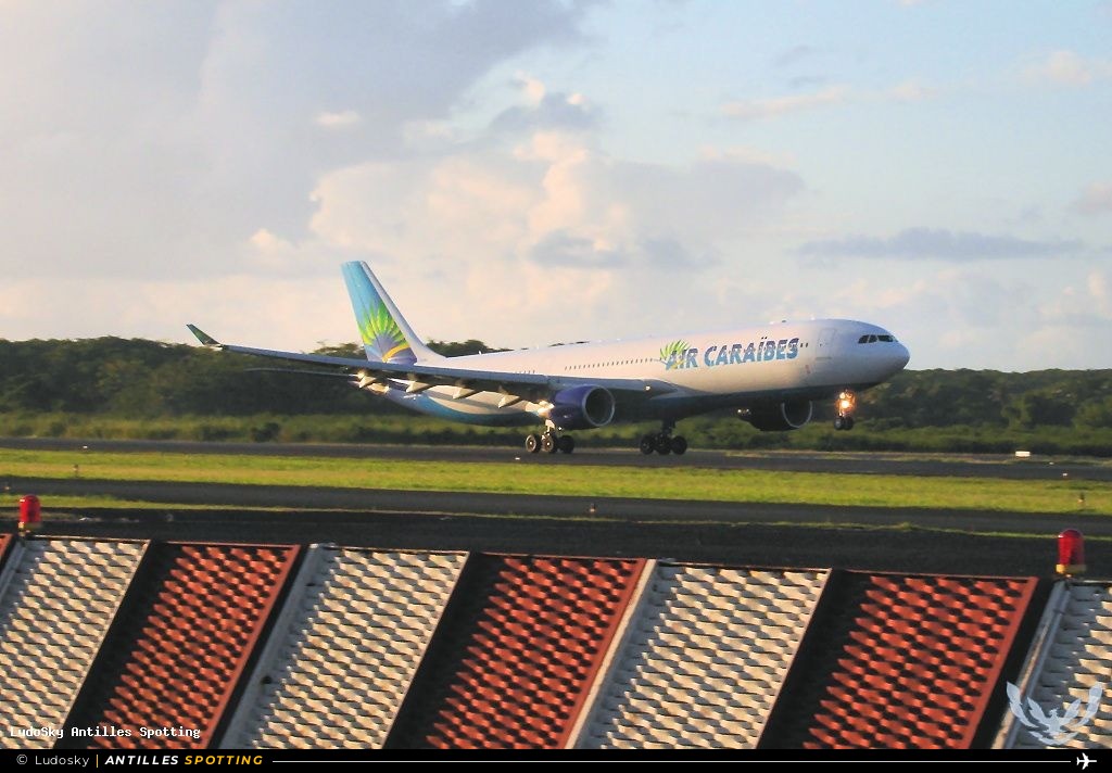 F-ORLY · Airbus A330-300, Air Caraïbes, Pointe-à-Pitre – Maryse Condé