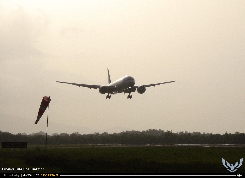 F-GSQR · Boeing 777-300ER, Air France, Pointe-à-Pitre – Maryse Condé