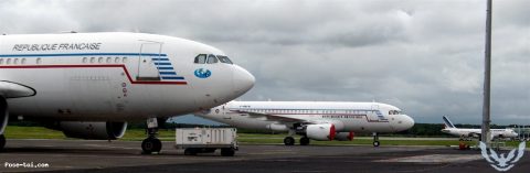 F-RADB · Airbus A310, Pointe-à-Pitre – Maryse Condé