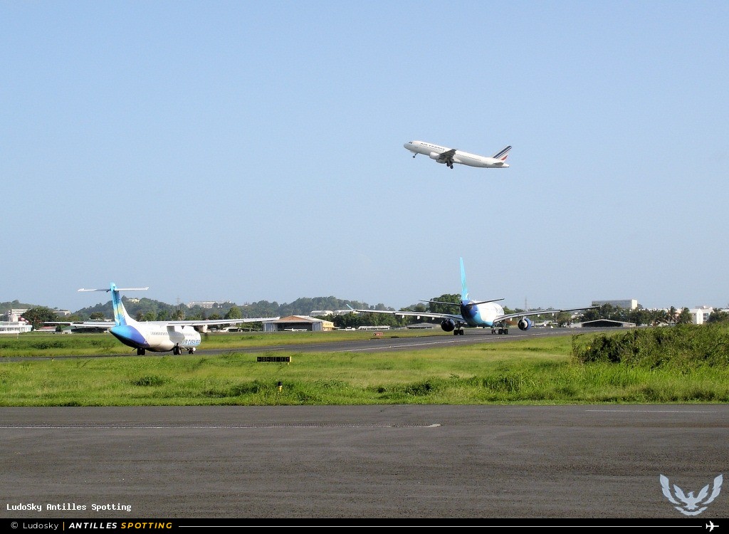 F-OFDF · Airbus A330-200, Air Caraïbes, Pointe-à-Pitre – Maryse Condé