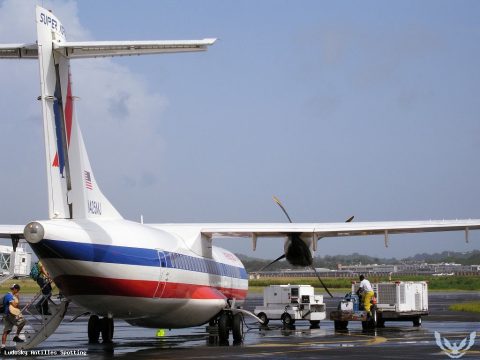 N425MJ · ATR 72-200, Pointe-à-Pitre – Maryse Condé