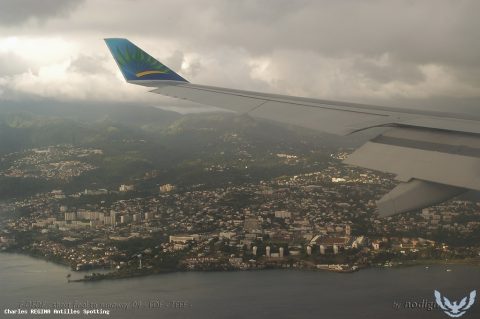 F-OFDF · Airbus A330-200, Martinique – Aimé Césaire