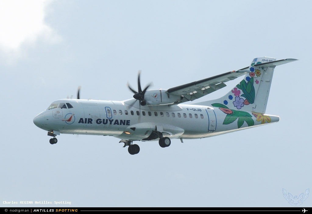 F-OIJB · ATR 42-500, Air Antilles Express, Martinique – Aimé Césaire