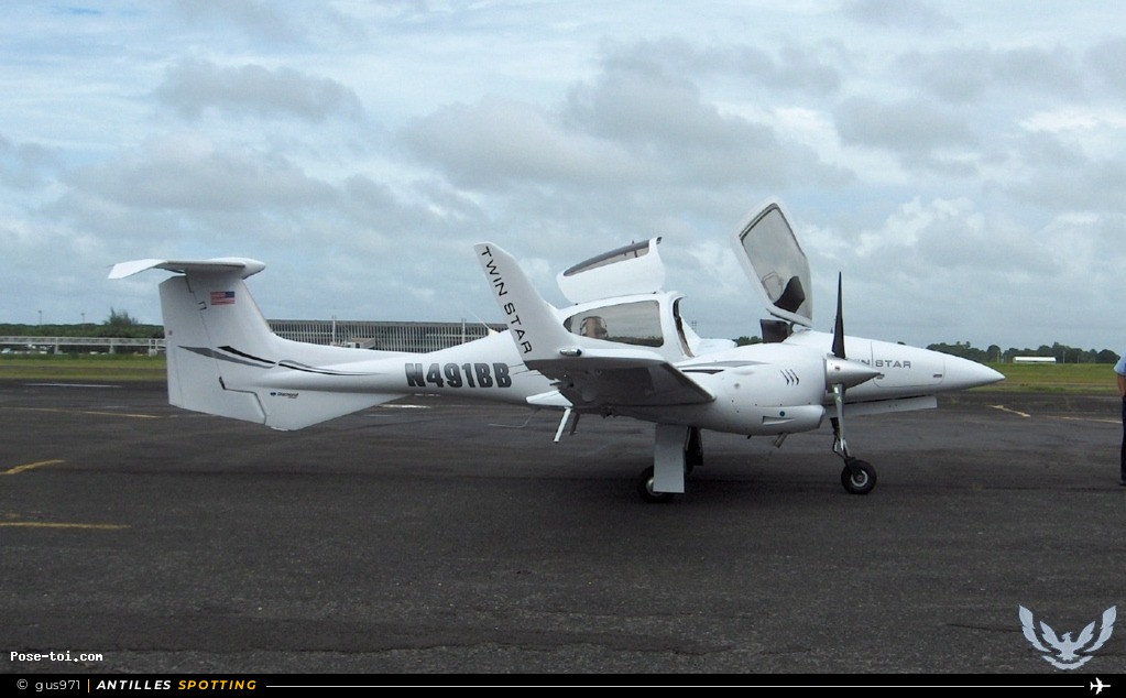 N491BB · Diamond DA42, —, Pointe-à-Pitre – Maryse Condé