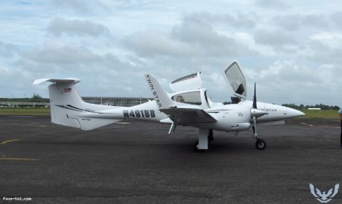 N491BB · Diamond DA42, Pointe-à-Pitre – Maryse Condé