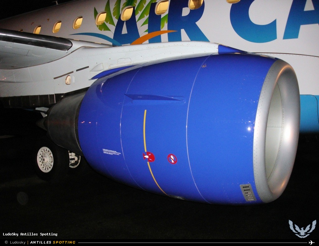 F-OFLY · Embraer E175, Air Caraïbes, Pointe-à-Pitre – Maryse Condé