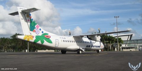 F-OIJB · ATR 42-500, Pointe-à-Pitre – Maryse Condé