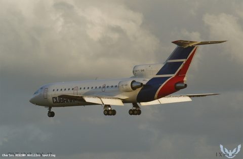 CU-T1243 · Yakovlev YAK 42D, Martinique – Aimé Césaire