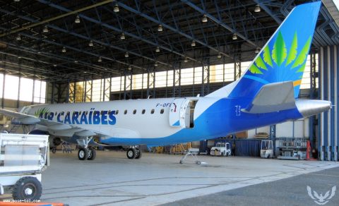 F-OFLY · Embraer E175, Pointe-à-Pitre – Maryse Condé