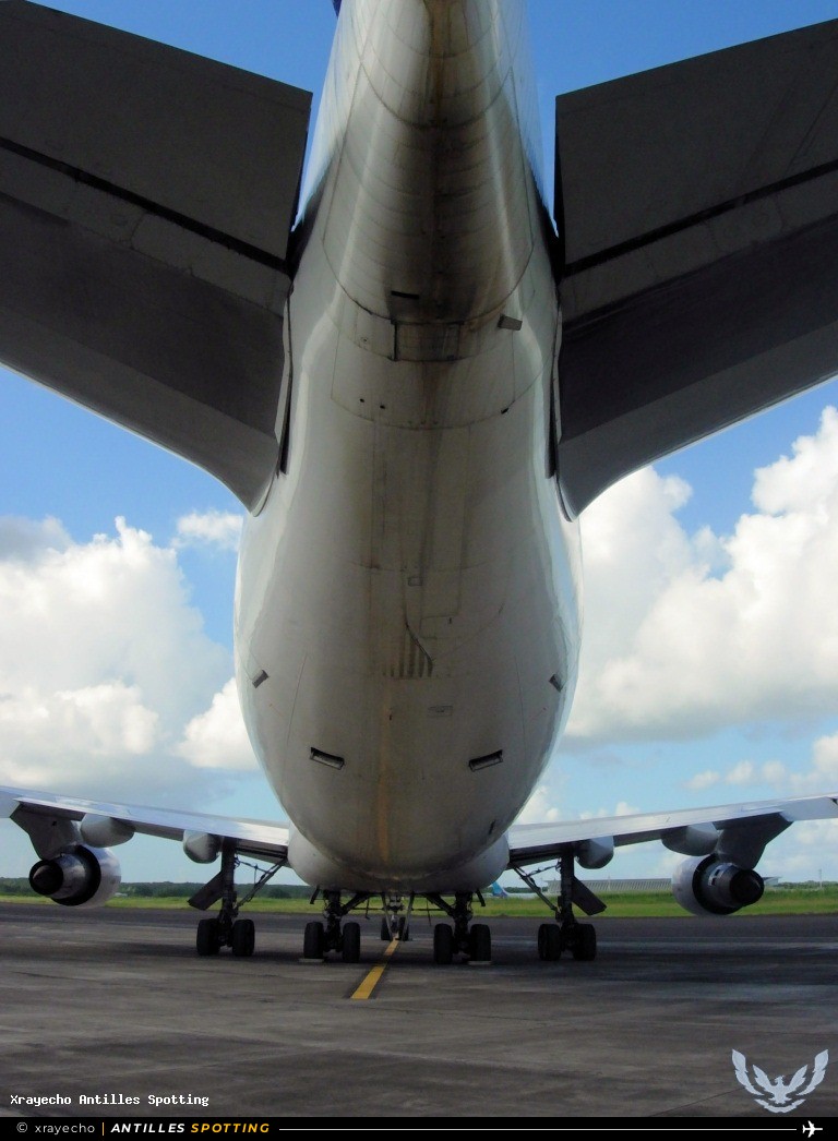 F-GSKY · Boeing 747-200, Corsair, Pointe-à-Pitre – Maryse Condé
