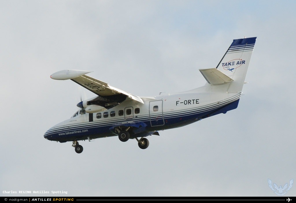 F-ORTE · Let 410, TAKE AIRLINE, Martinique – Aimé Césaire