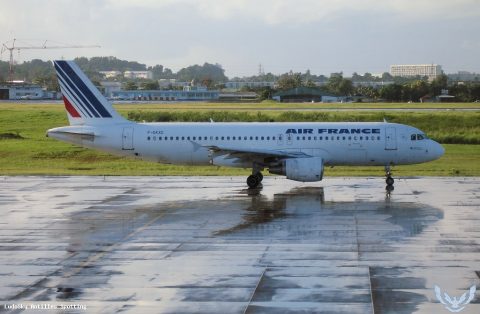 F-GKXC · Airbus A320, Pointe-à-Pitre – Maryse Condé