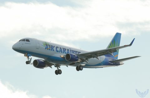 F-OFLY · Embraer E175, Martinique – Aimé Césaire