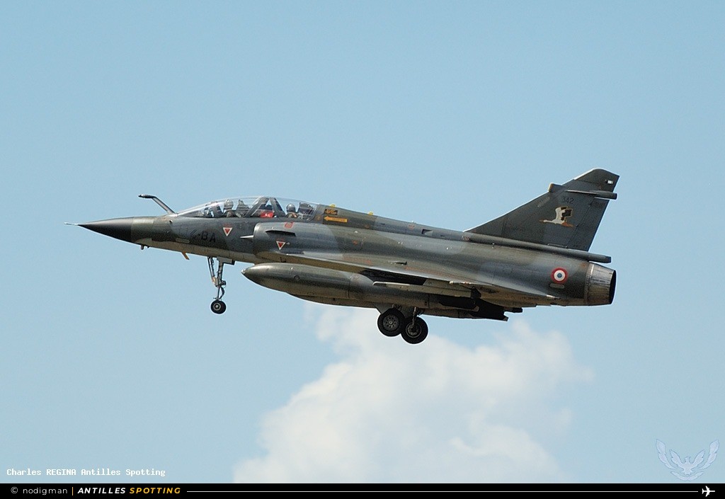 342/4-BA · Dassault Mirage 2000, Armée Française, Martinique – Aimé Césaire