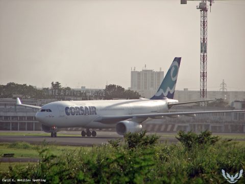F-HCAT · Airbus A330-200, Pointe-à-Pitre – Maryse Condé
