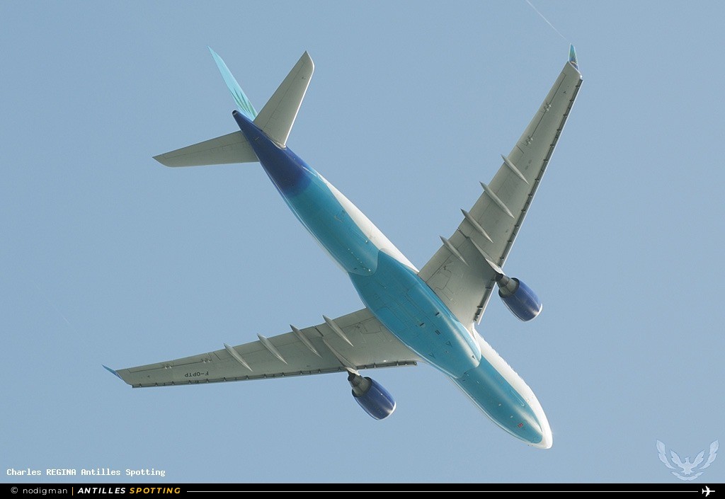 F-OPTP · Airbus A330-200, Air Caraïbes, Martinique – Aimé Césaire