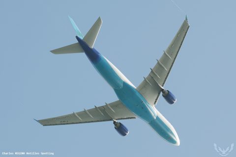 F-OPTP · Airbus A330-200, Martinique – Aimé Césaire