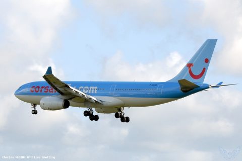 F-HCAT · Airbus A330-200, Martinique – Aimé Césaire
