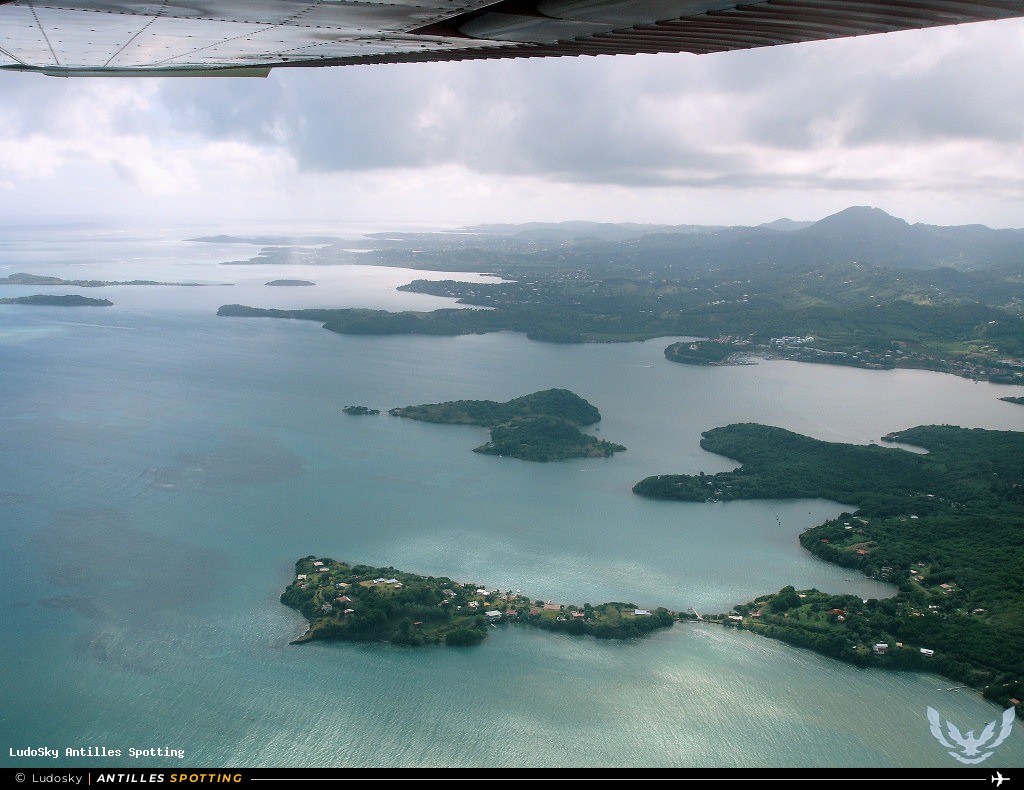Aéroport · Vue aérienne, TFFF - Martinique – Aimé Césaire, Martinique – Aimé Césaire