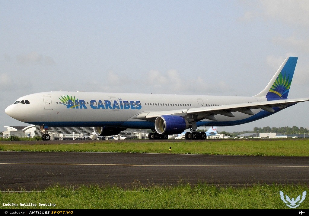 F-ORLY · Airbus A330-300, Air Caraïbes, Pointe-à-Pitre – Maryse Condé
