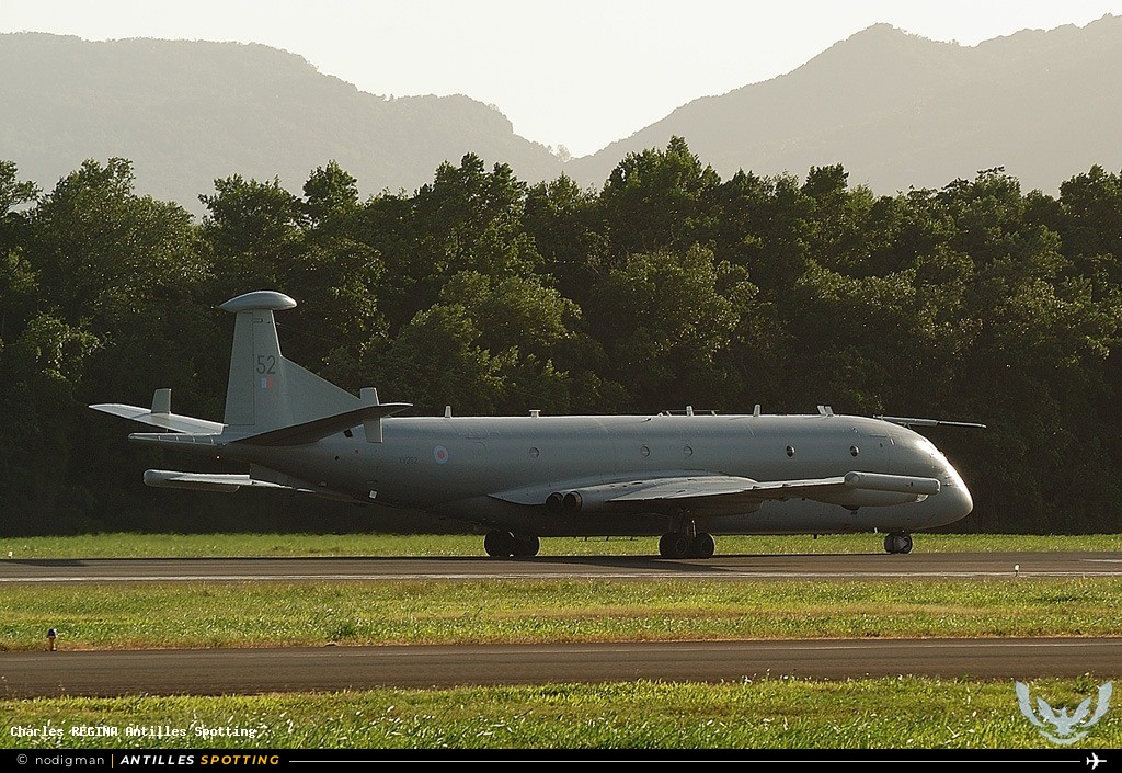XV252 · Hawker 800 / 900XP, UK - Air Force, Martinique – Aimé Césaire