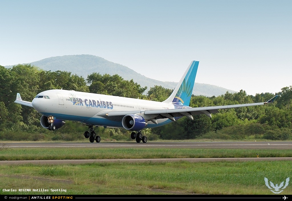 F-OPTP · Airbus A330-200, Air Caraïbes, Martinique – Aimé Césaire