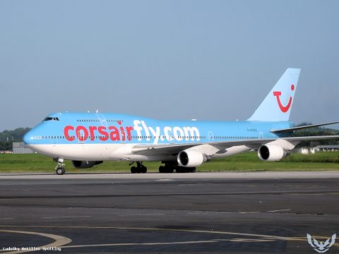 F-HSEX · Boeing 747-400, Pointe-à-Pitre – Maryse Condé
