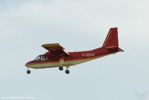 F-OGXA · Britten-Norman BN-2 Islander, Martinique – Aimé Césaire