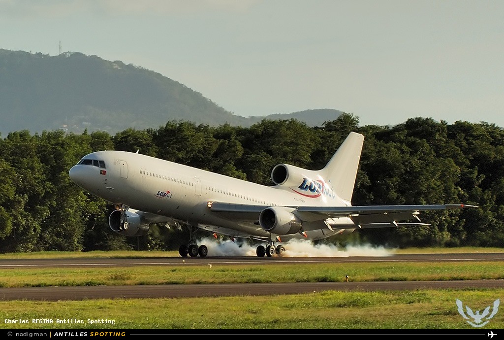 CS-TMP · Lockheed L-1011 TriStar, Luzair TriStar, Martinique – Aimé Césaire
