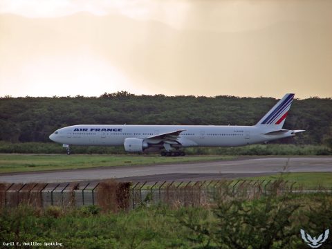 F-GSQR · Boeing 777-300ER, Pointe-à-Pitre – Maryse Condé