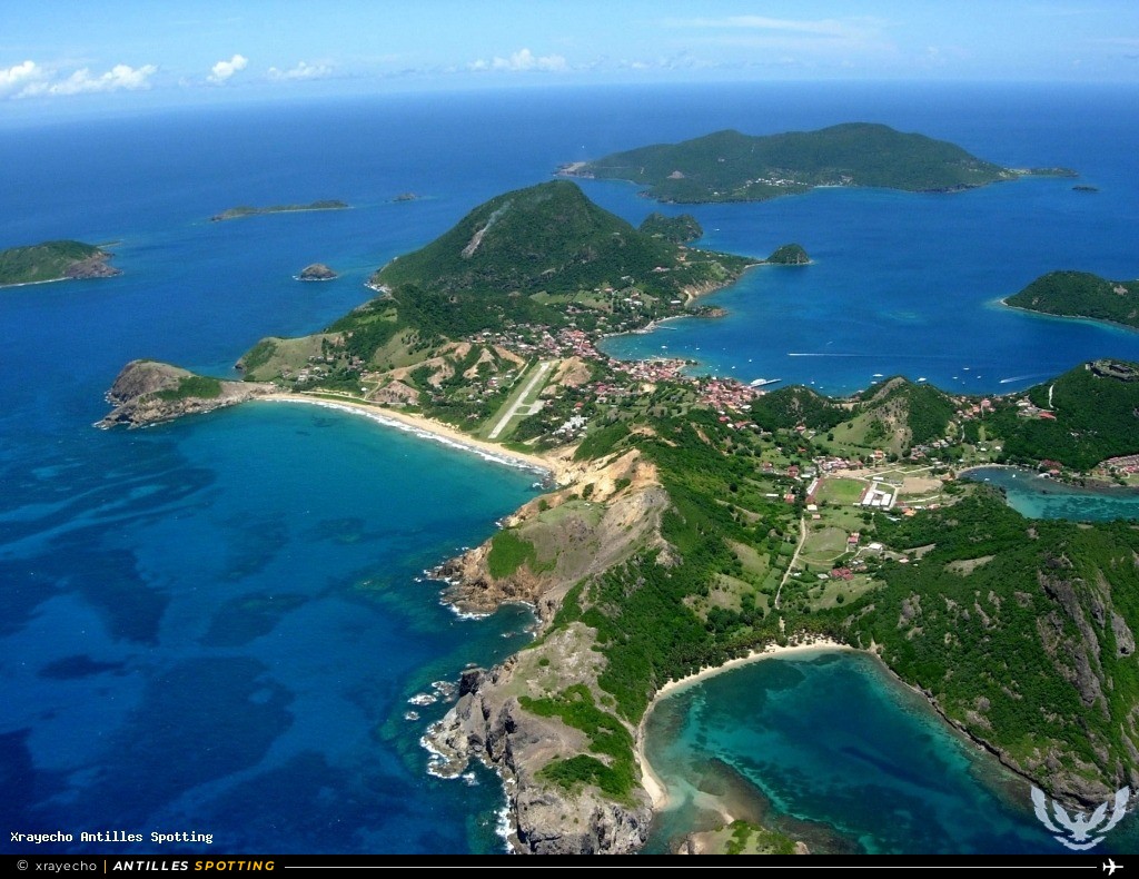 Aéroport · Vue aérienne, TFFS - Les Saintes, Les Saintes