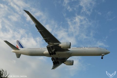 F-GSQN · Boeing 777-300ER, Martinique – Aimé Césaire