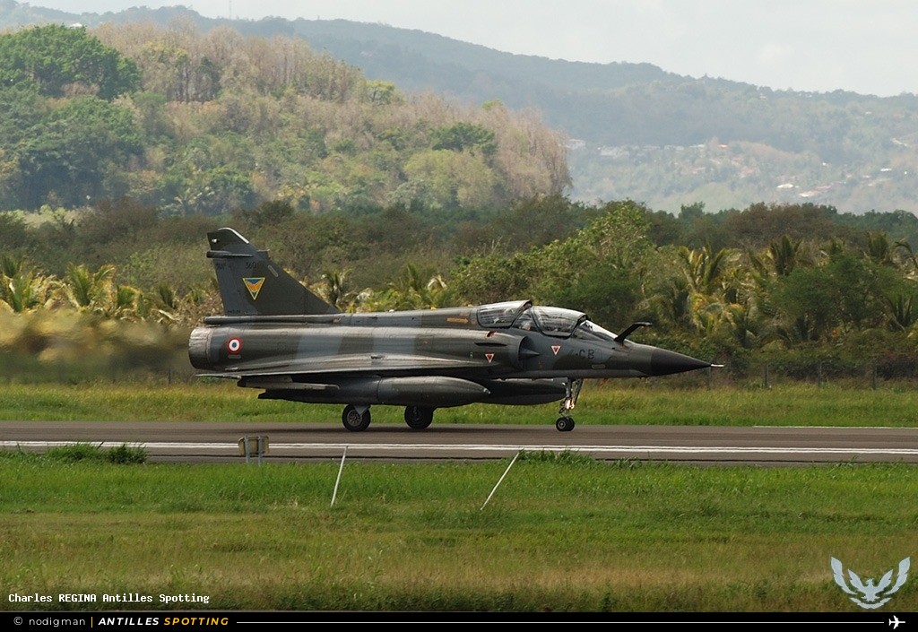 360/4-CB · Dassault Mirage 2000, Armée Française, Martinique – Aimé Césaire