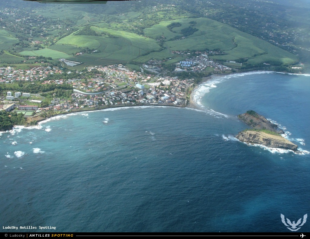 Aéroport · Vue aérienne, TFFF - Martinique – Aimé Césaire, Martinique – Aimé Césaire