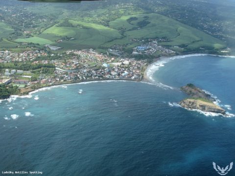 Aéroport · Vue aérienne, Martinique – Aimé Césaire