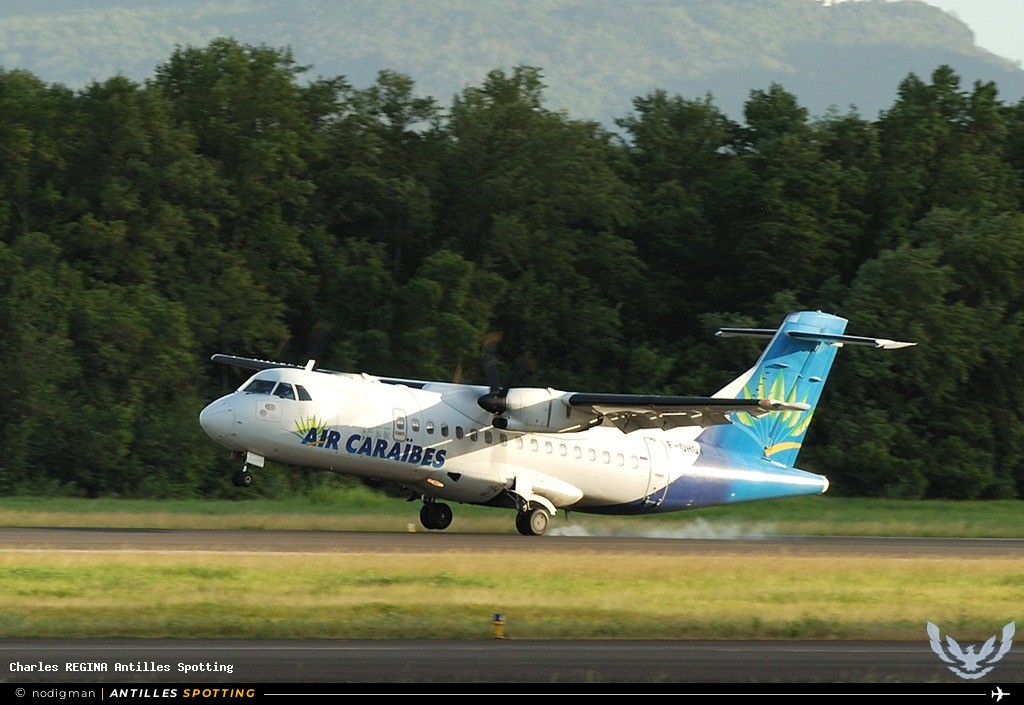 F-OHQV · ATR 42-500, Air Caraïbes, Martinique – Aimé Césaire
