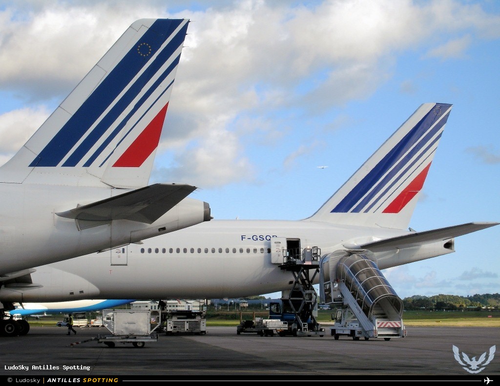 F-GKXC · Airbus A320, Air France, Pointe-à-Pitre – Maryse Condé