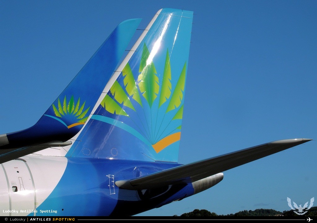F-OFLY · Embraer E175, Air Caraïbes, Pointe-à-Pitre – Maryse Condé