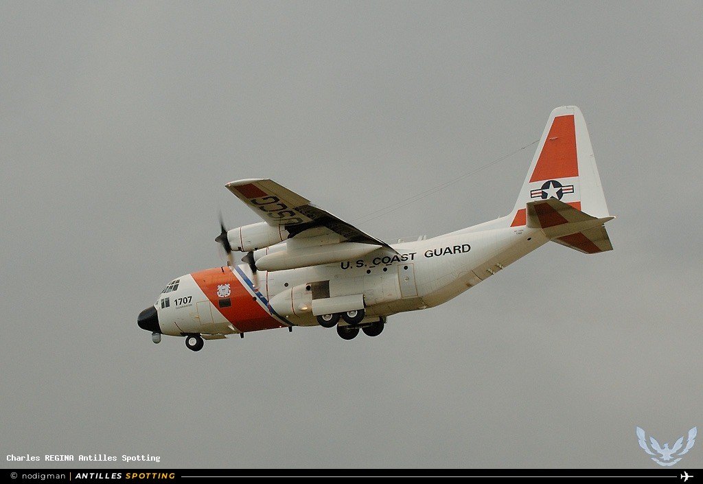 1707 · Lockheed C-130 Hercules, US Coast Guard, Martinique – Aimé Césaire