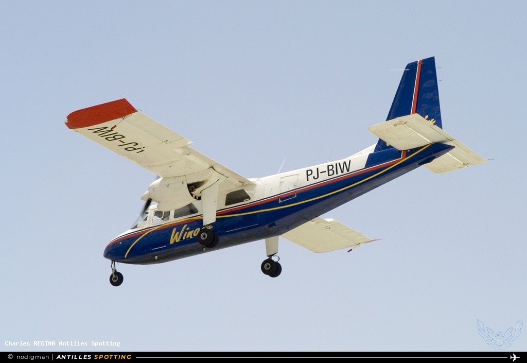 PJ-BIW · Britten-Norman BN-2 Islander, Winair, Sint Maarten – Princess Juliana