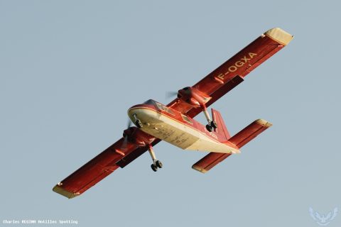F-OGXA · Britten-Norman BN-2 Islander, Martinique – Aimé Césaire