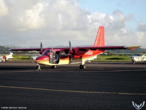 F-OGXA · Britten-Norman BN-2 Islander, Martinique – Aimé Césaire