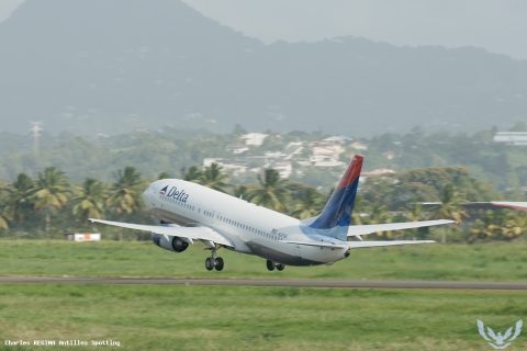 N3756 · Boeing 737-800, Martinique – Aimé Césaire